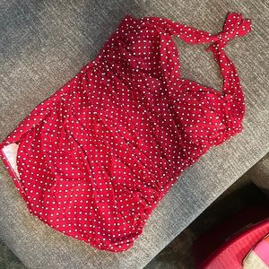 Catalina halter one piece swim large (12-14)